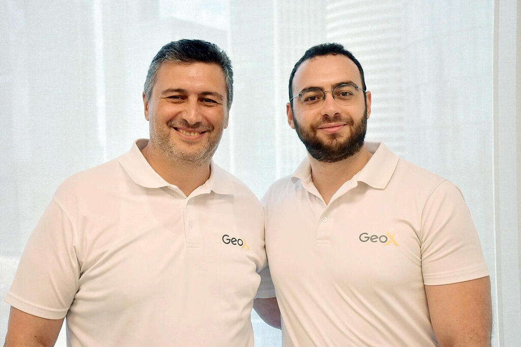 מייסדי Geox מימין איציק לביא המנכל ו אלי לביא