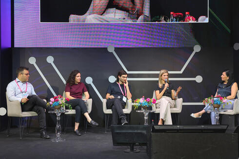 AI Conference panel (from left): Orr Danon, Shira Bareli, Dr. Dean Leitersdorf, Hamutal Meridor and Sophie Shulman. 